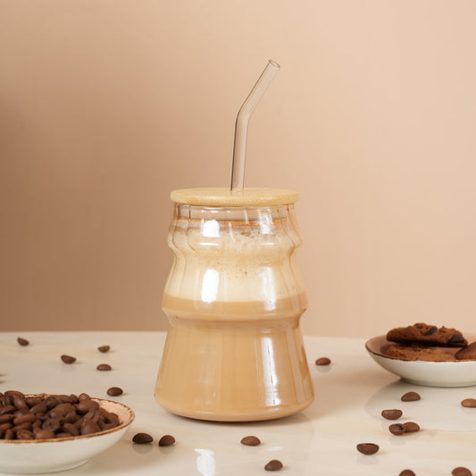 Ripple Tumbler with Lid & Glass Straw