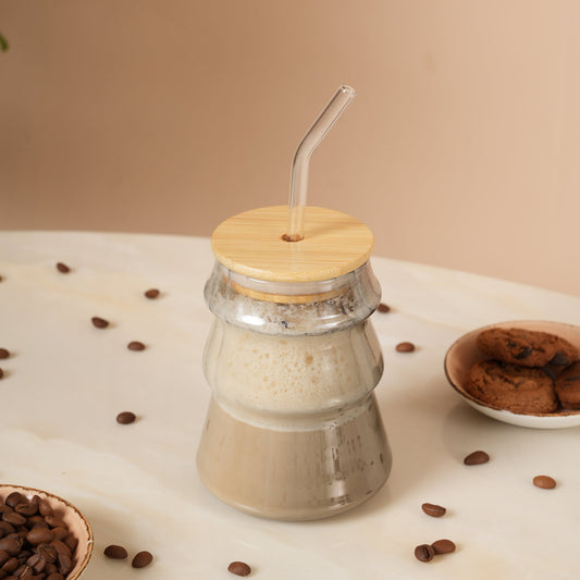 Ripple Tumbler with Lid & Glass Straw
