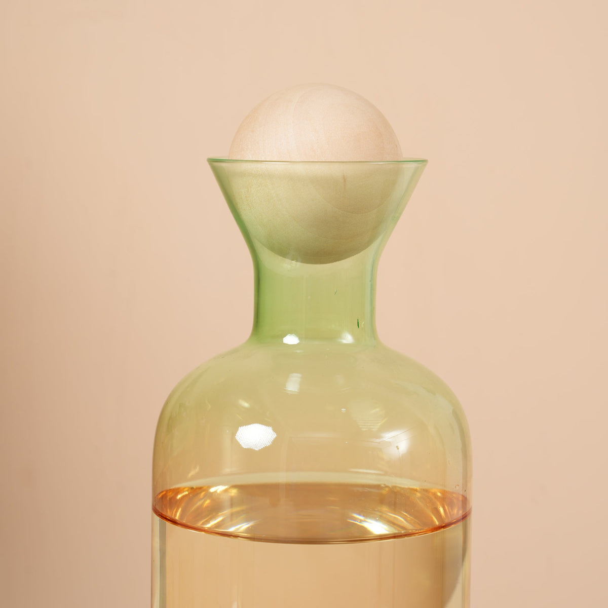 Glass Decanter Set with Tumblers & Lid