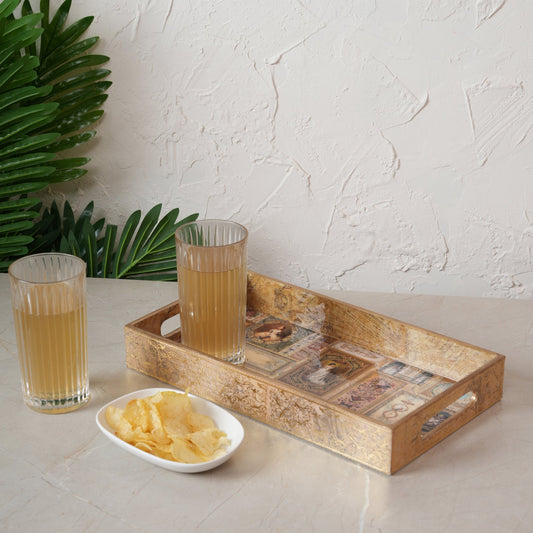 Vintage Victoria Tray - Set of 3