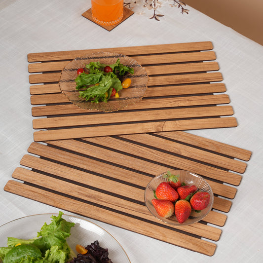 Contemporary Slatted Placemat