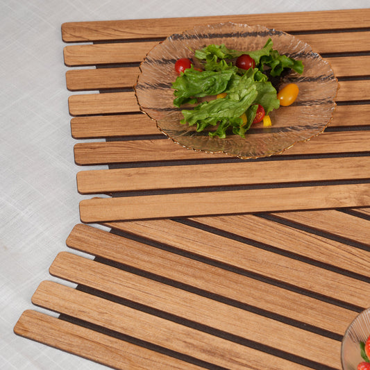 Contemporary Slatted Placemat