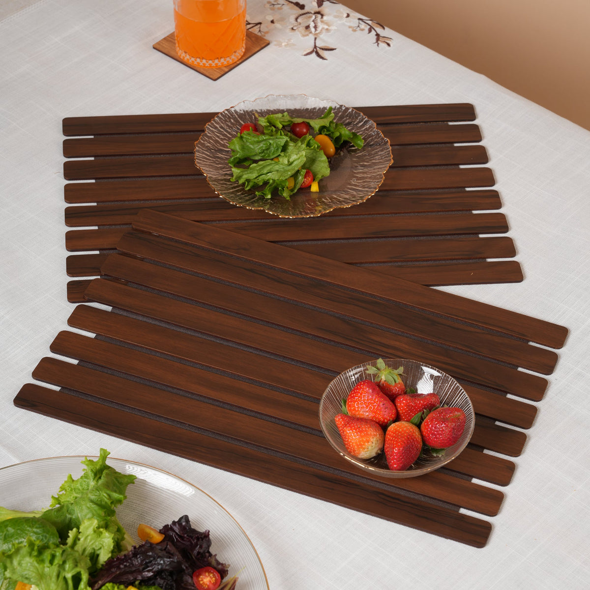 Contemporary Slatted Placemat