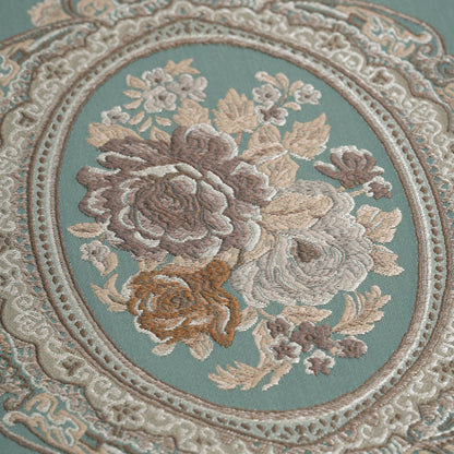 Victorian Table Runner with Tasseled Ends In 4 Shades