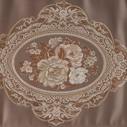 Victorian Table Runner with Tasseled Ends In 4 Shades