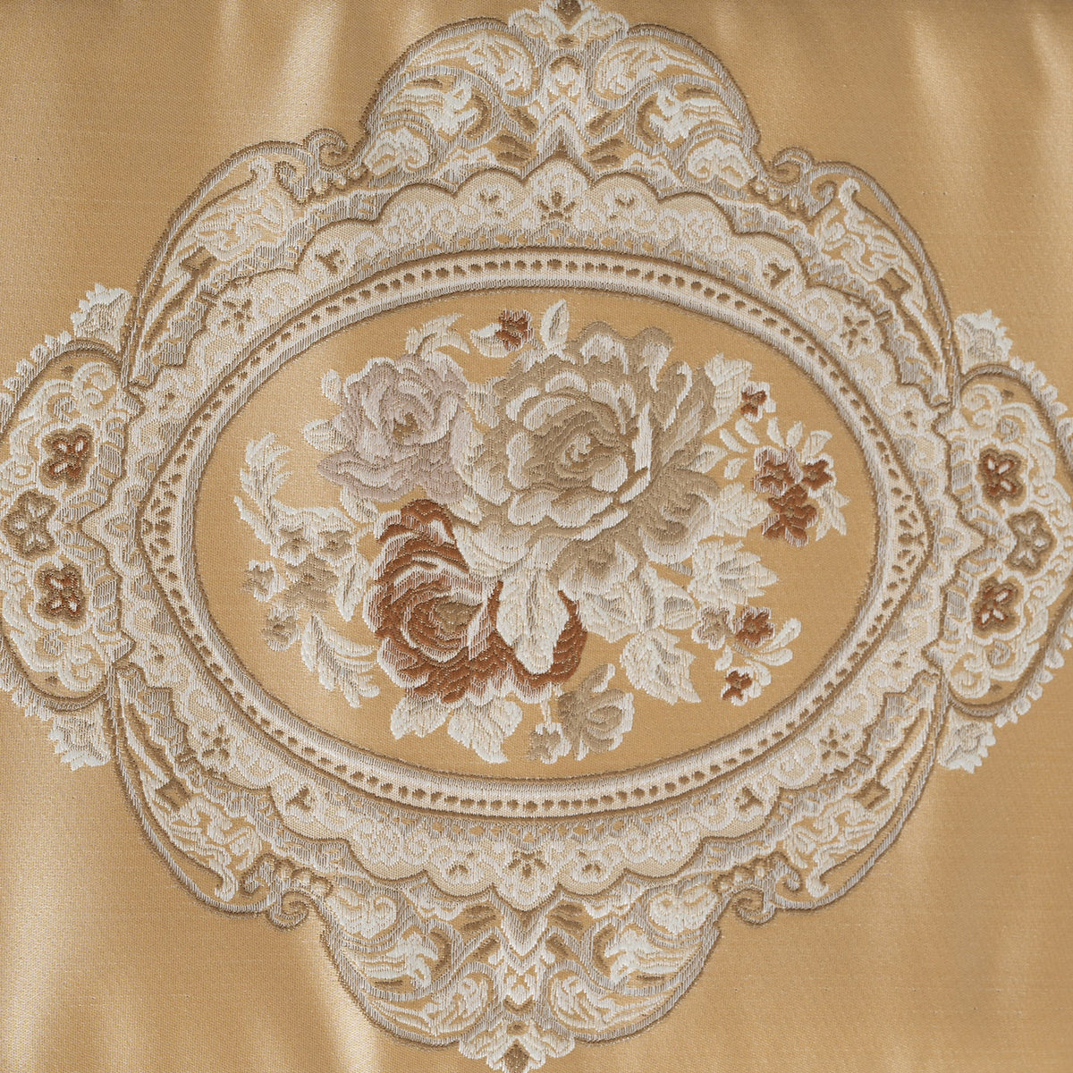 Victorian Table Runner with Tasseled Ends In 4 Shades