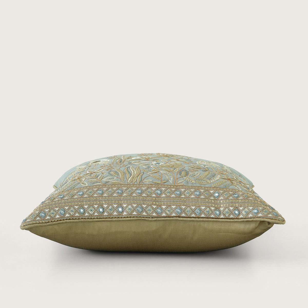 Flora & Feathers Cushion Cover