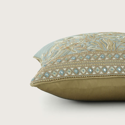 Flora & Feathers Cushion Cover
