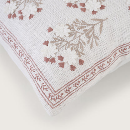 Botanical Daisy Accent Cushion Cover - Set of 2