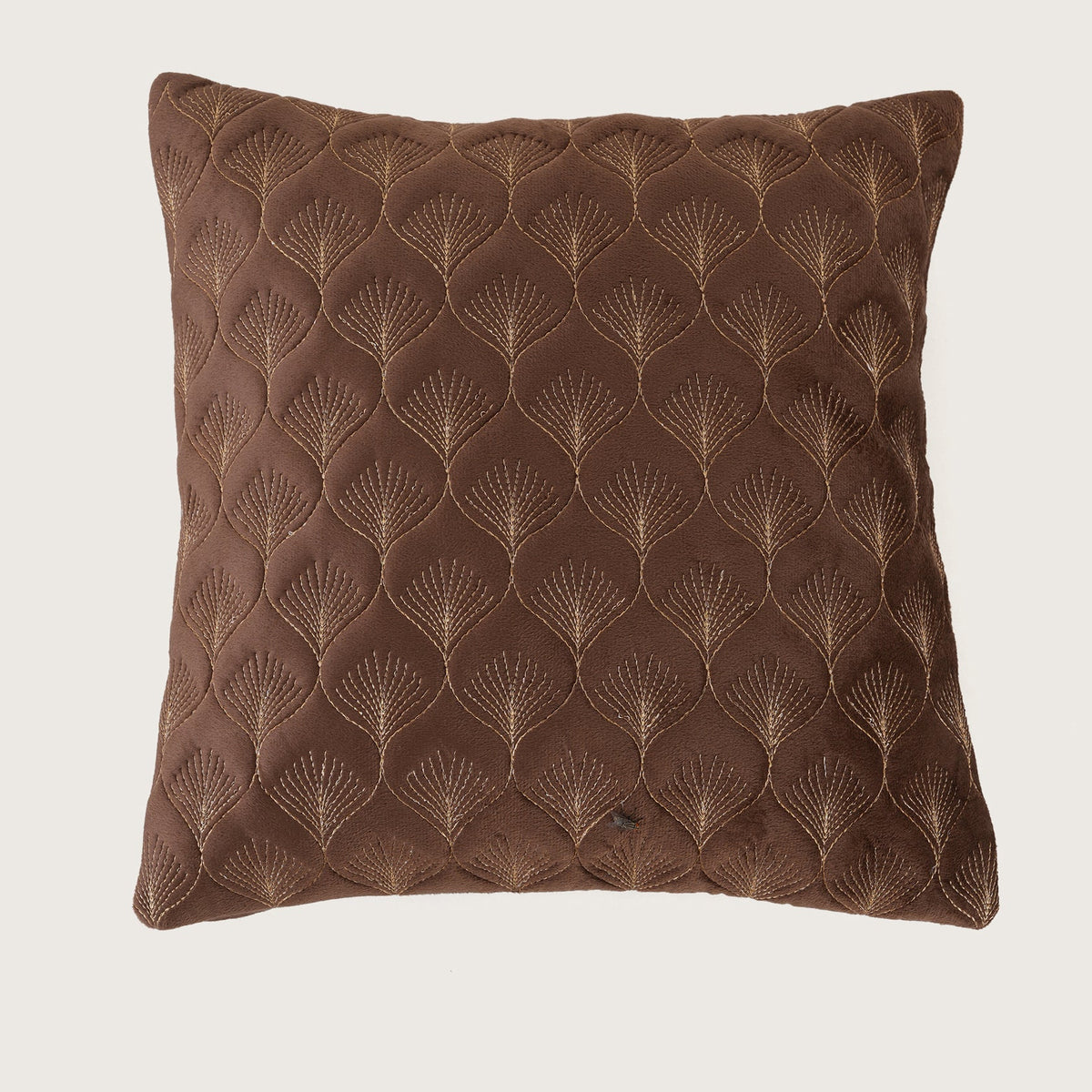 Luxury Quilted Scalloped  Cushion Cover- Set of 2