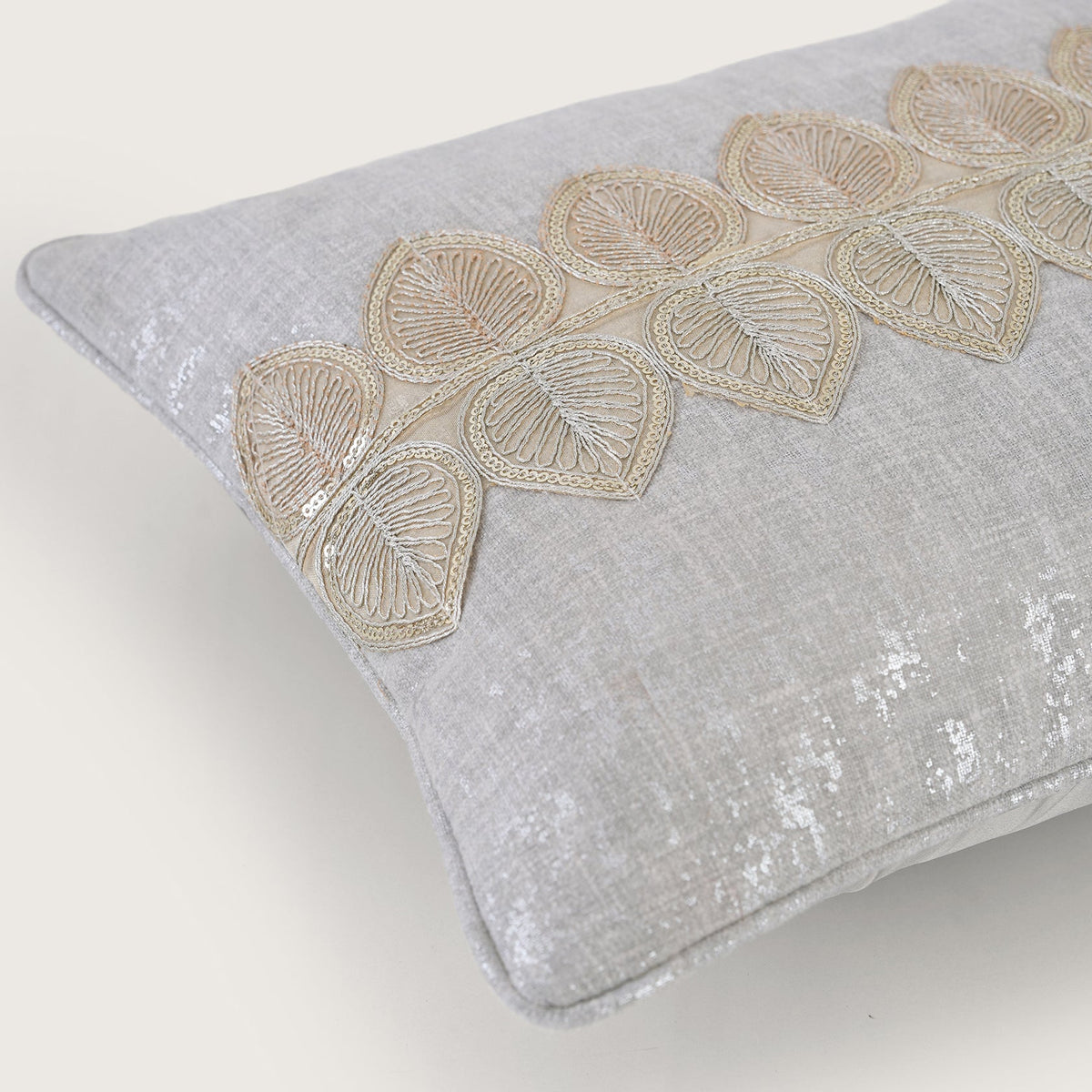 The Gilded Leaf Cushion Cover - Set of 2