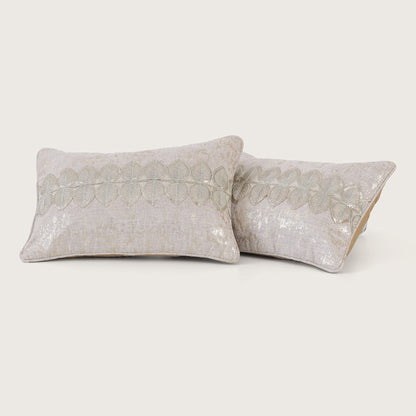The Gilded Leaf Cushion Cover - Set of 2