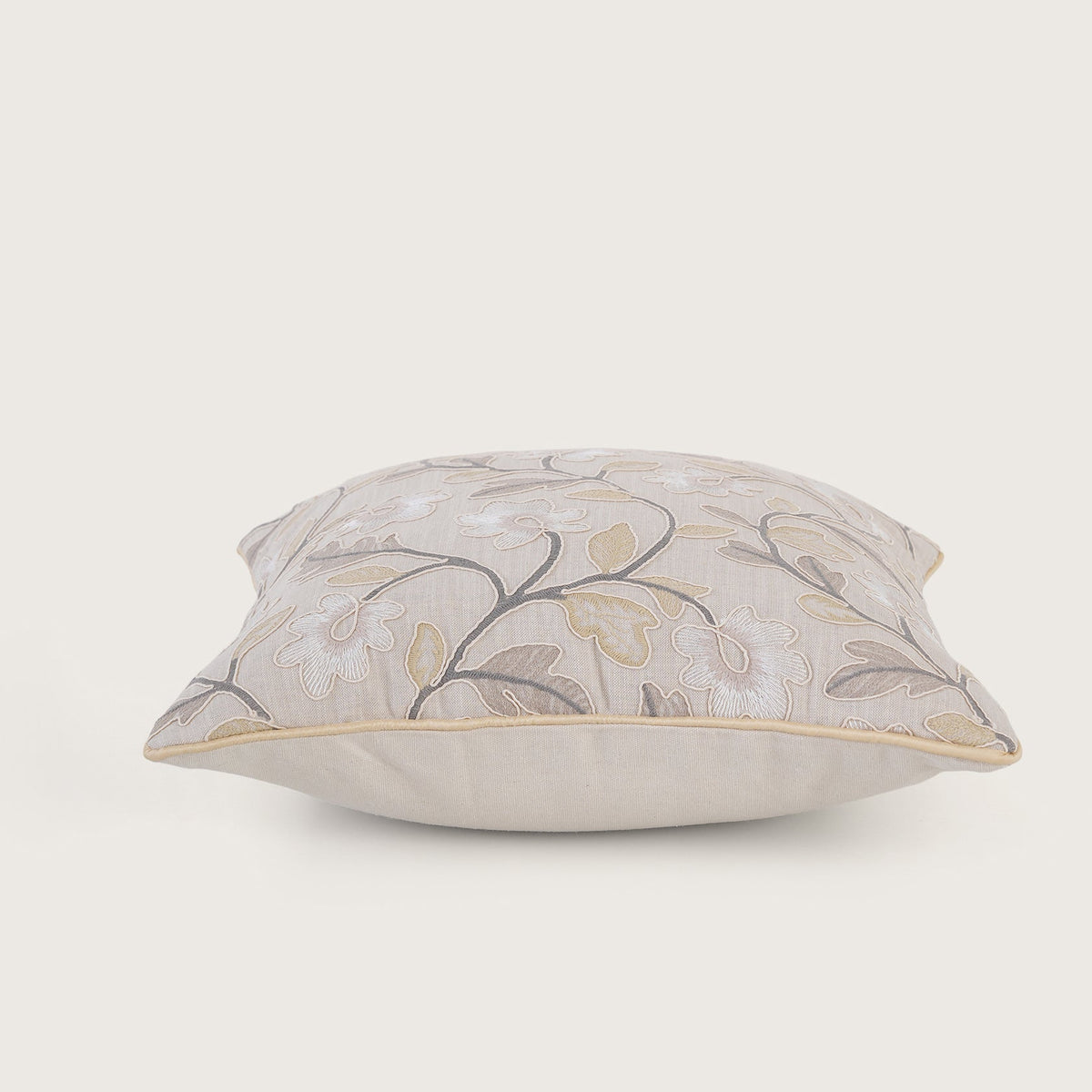 Embroidered Floral Cushion Cover - Single Unit