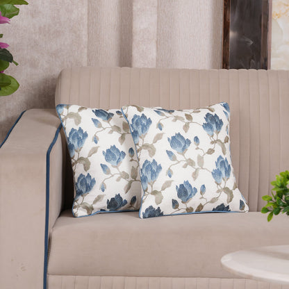 Vintage Botanical Vine Cushion Cover - Set of 2