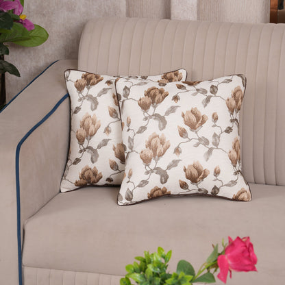 Vintage Botanical Vine Cushion Cover - Set of 2