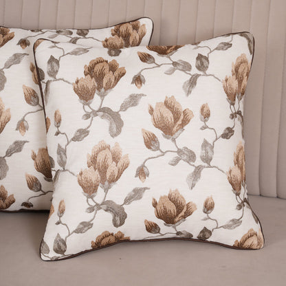 Vintage Botanical Vine Cushion Cover - Set of 2