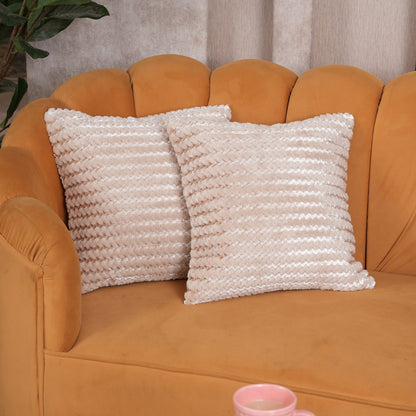 Popcorn Weave Cushion Cover - Set of 2
