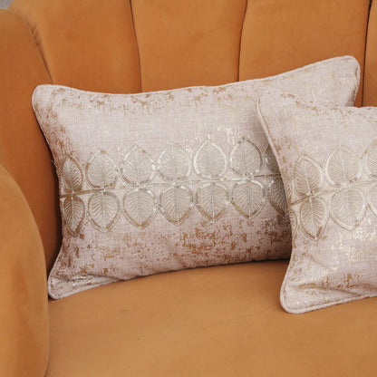 The Gilded Leaf Cushion Cover - Set of 2