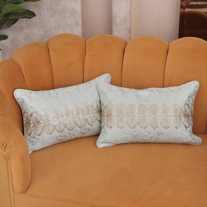 The Gilded Leaf Cushion Cover - Set of 2