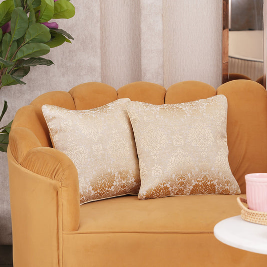 Damask Jacquard Cushion Cover 16 X 16 Inches