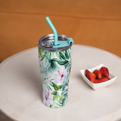 Tropical Hibiscus Insulated Tumbler