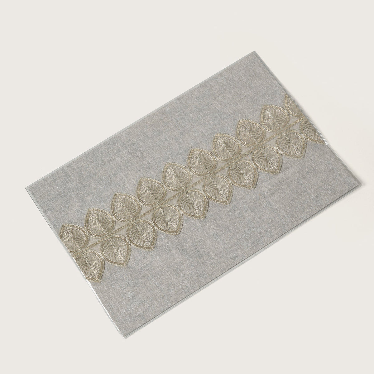 Metallic Leaf Table Mats