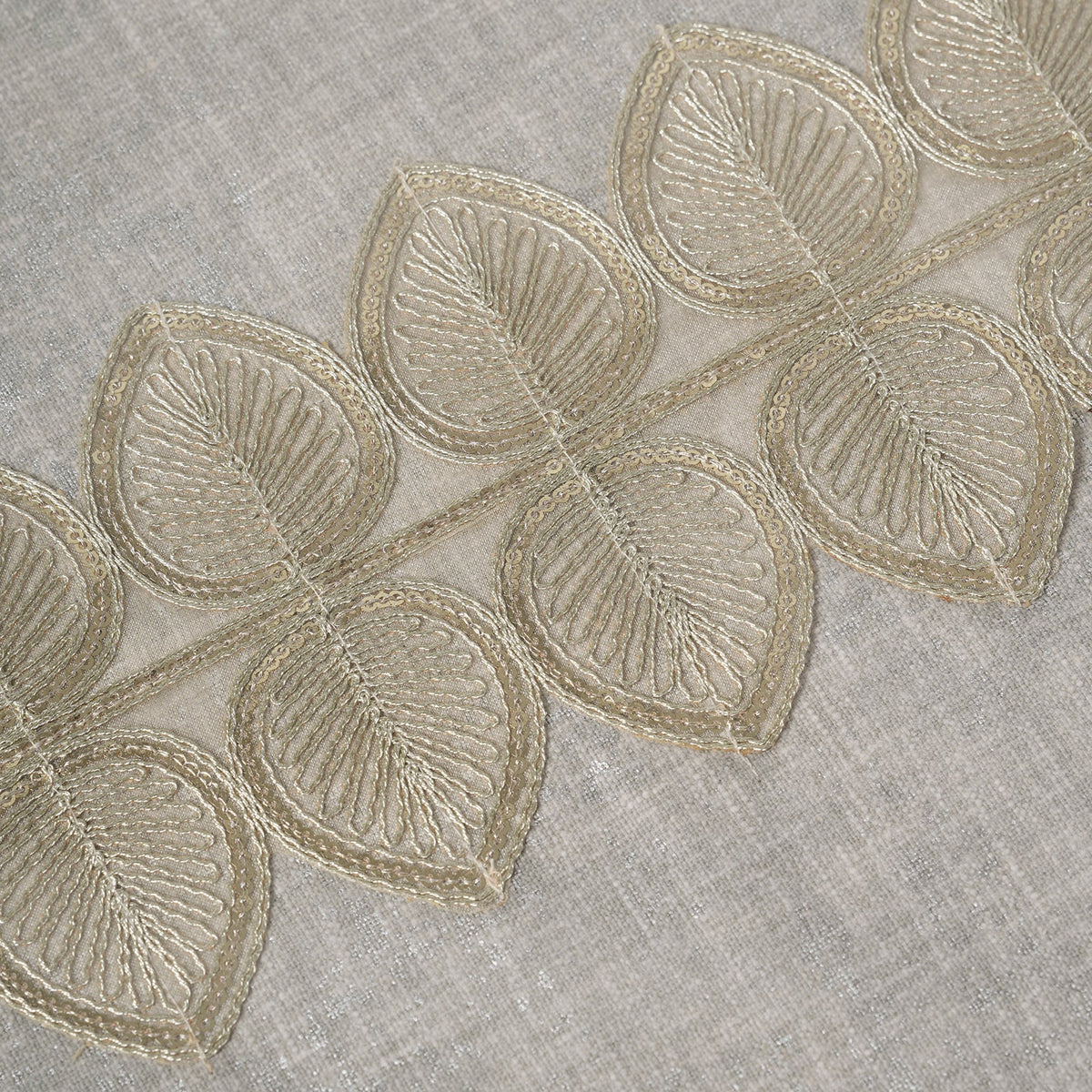 Metallic Leaf Table Mats