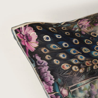 Regal Peacock Cushion Covers