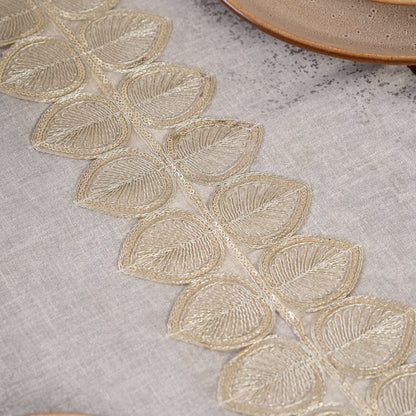 Botanical Vine Tapered Table Runner
