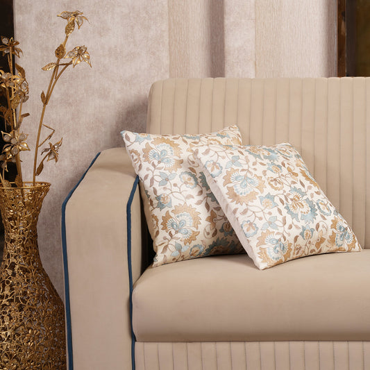 Ornate Floral Cushion Covers