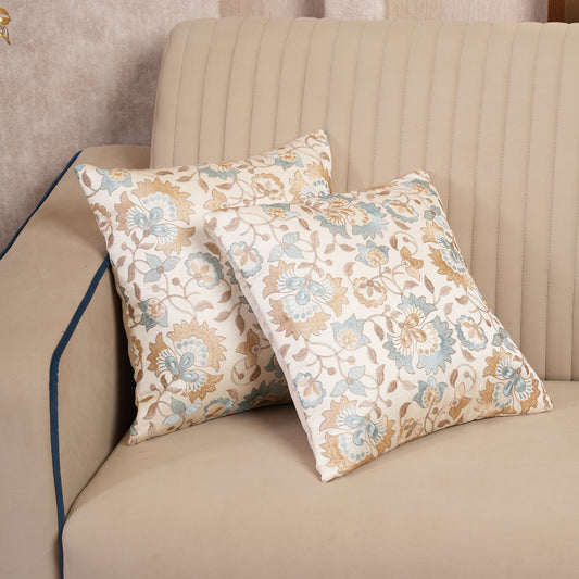 Ornate Floral Cushion Covers