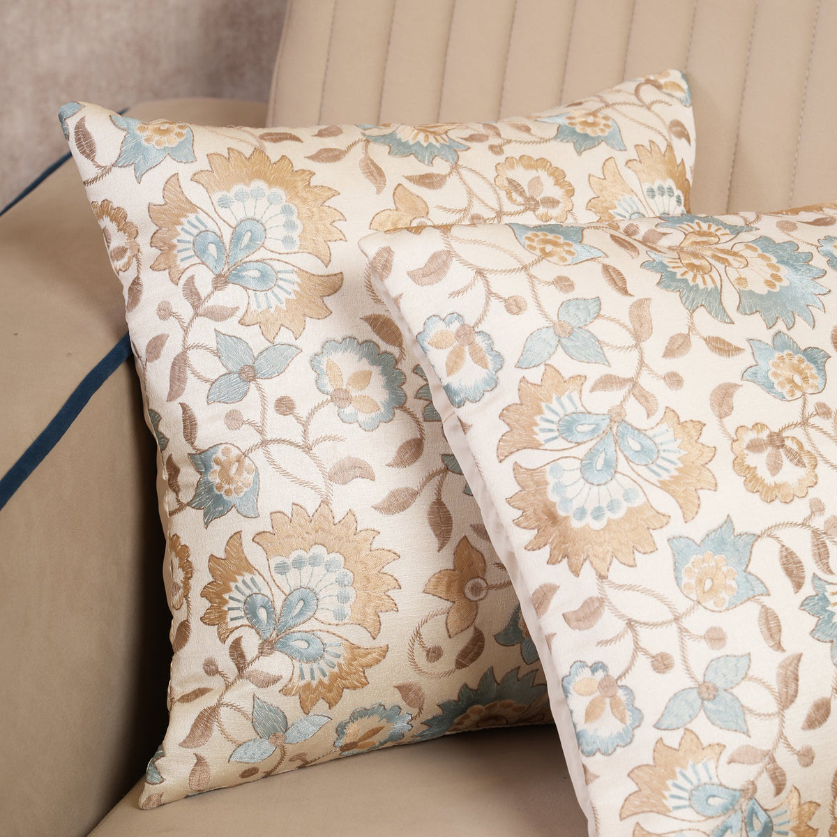 Ornate Floral Cushion Covers