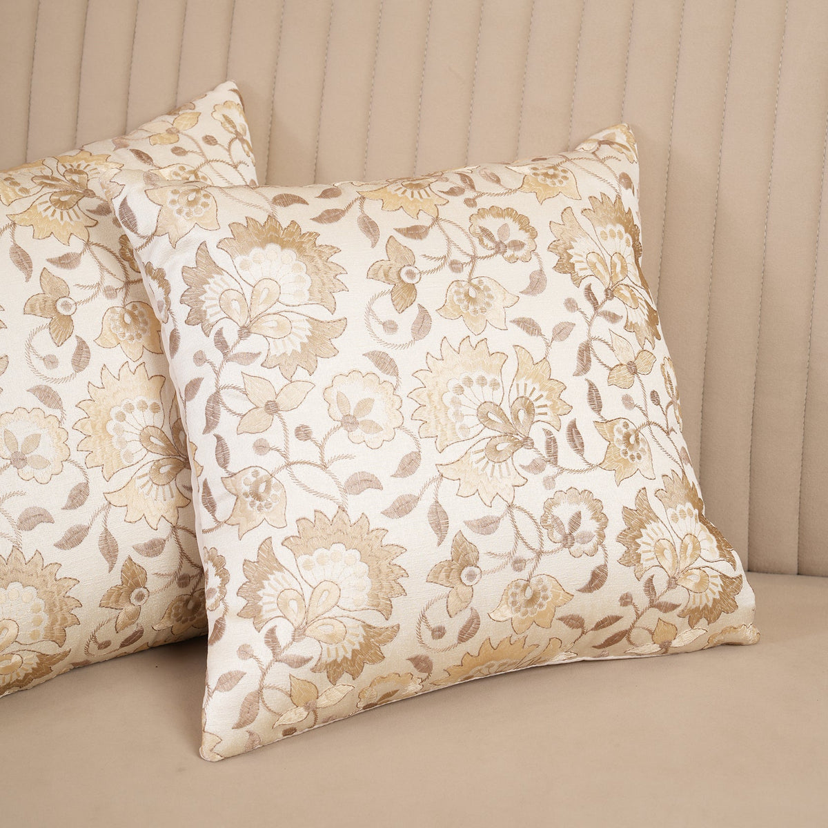 Ornate Floral Cushion Covers