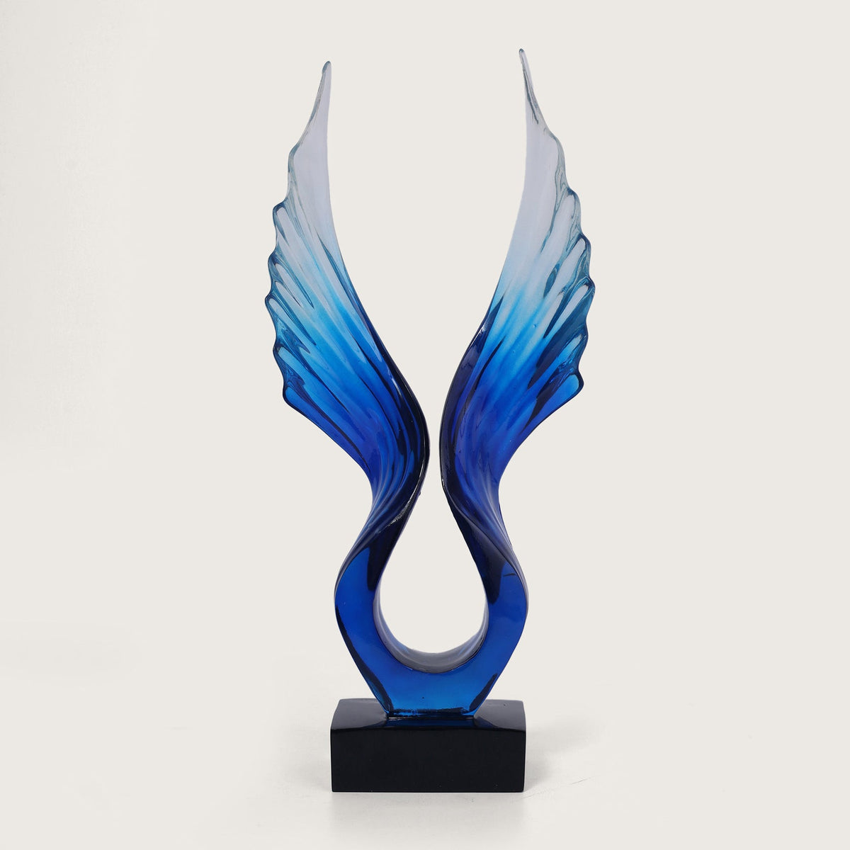Angel Wings Figurine Showpiece - Blue