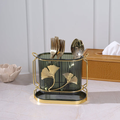 Gingko Leaves Cutlery Stand