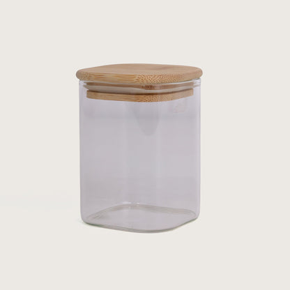 Glass Jar Containers with Tray
