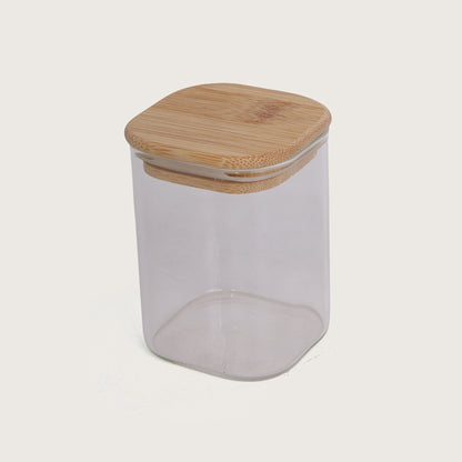 Glass Jar Containers with Tray