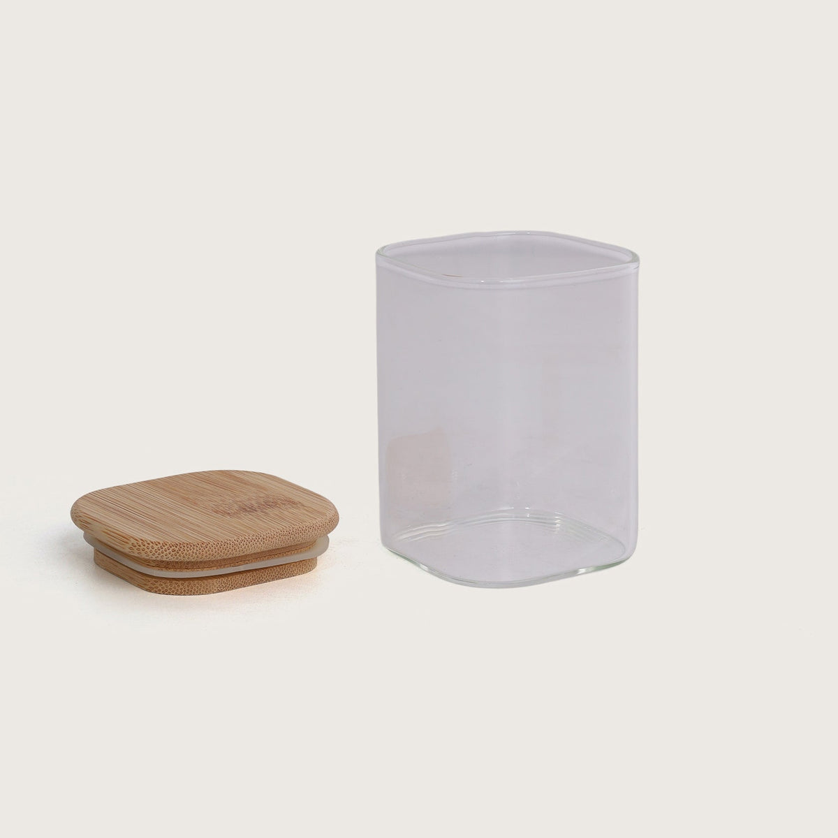 Glass Jar Containers with Tray