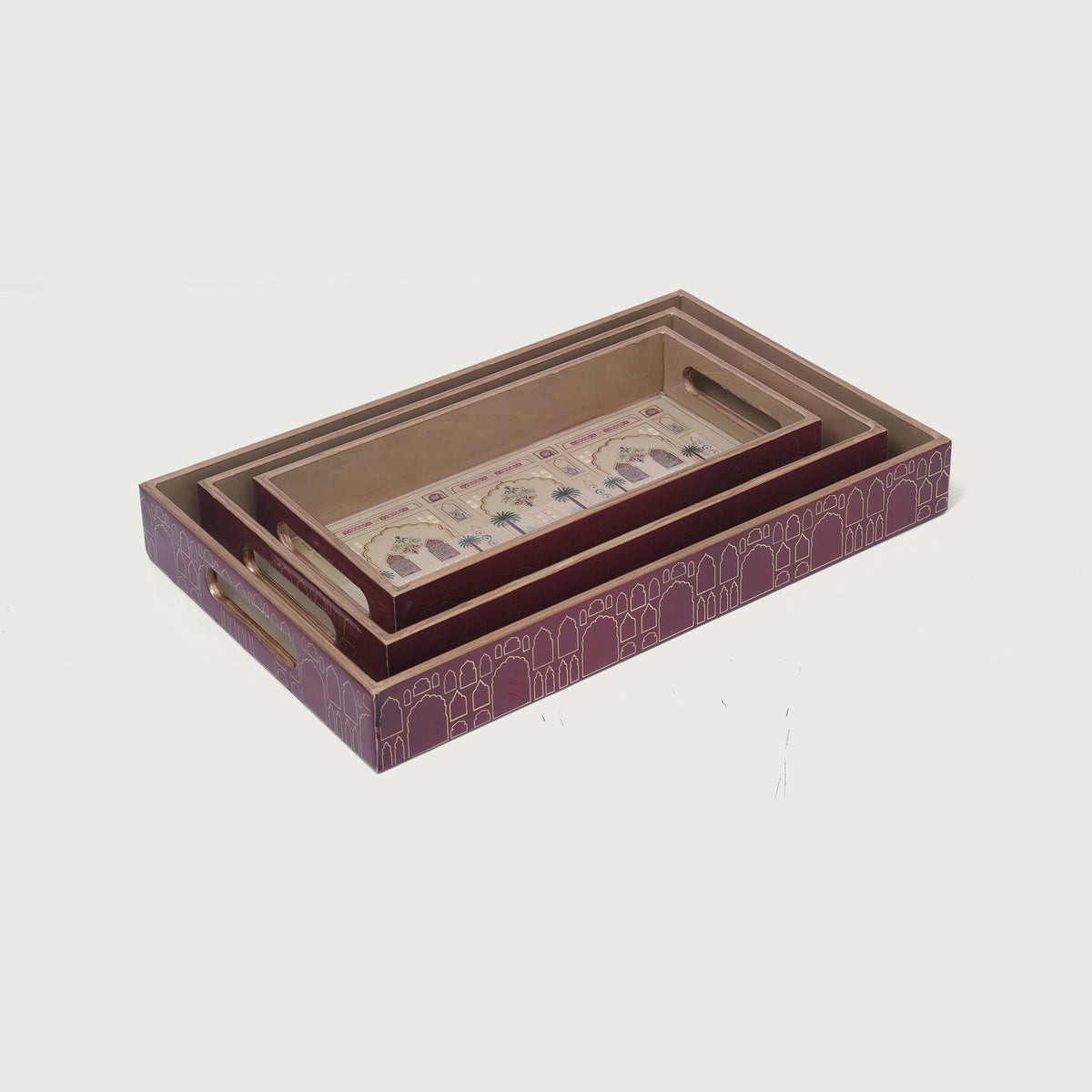 Nested Trays Set Of 3