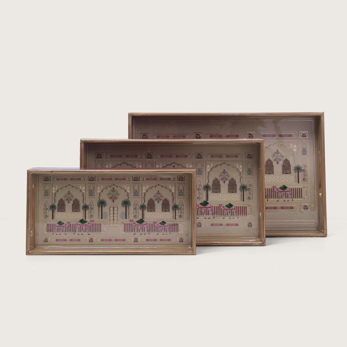 Nested Trays Set Of 3