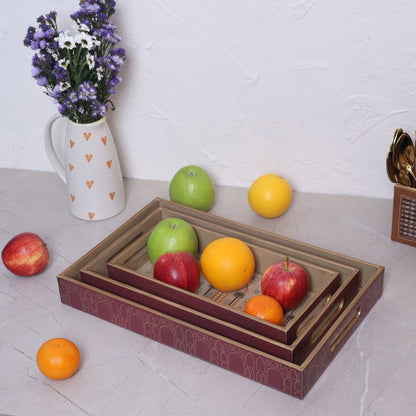 Nested Trays Set Of 3