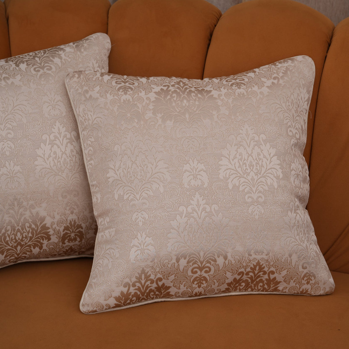 Damask Jacquard Cushion Cover 16 X 16 Inches