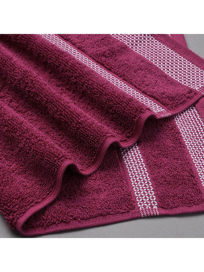 HOME 360 Blooms Softer 100% Cotton Hand Towels 40X60 CM | Set of 2 | Washed Ultra Absorbency | Dries Quicker | Perfect for everyday use