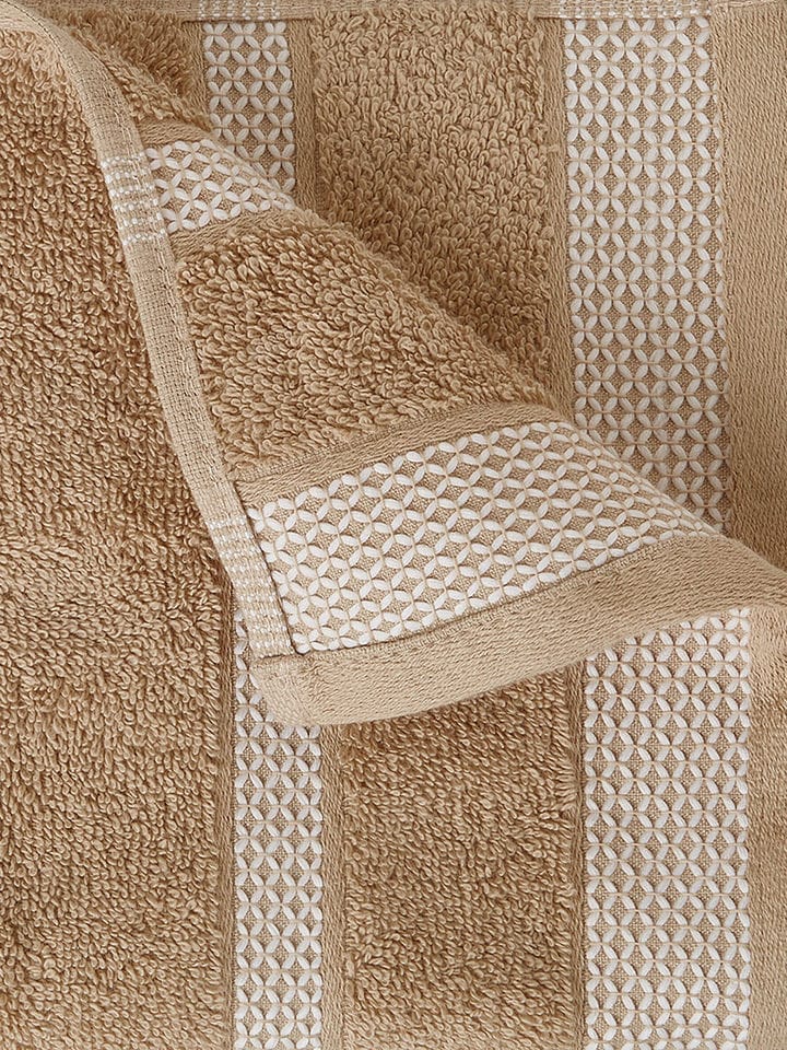 HOME 360 Blooms Softer 100% Cotton Hand Towels 40X60 CM | Set of 2 | Washed Ultra Absorbency | Dries Quicker | Perfect for everyday use
