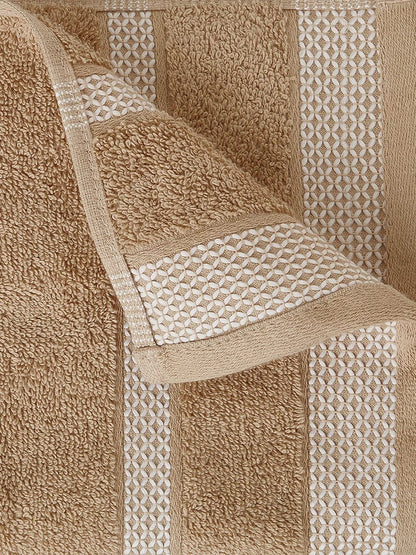 HOME 360 Blooms Softer 100% Cotton Hand Towels 40X60 CM | Set of 2 | Washed Ultra Absorbency | Dries Quicker | Perfect for everyday use