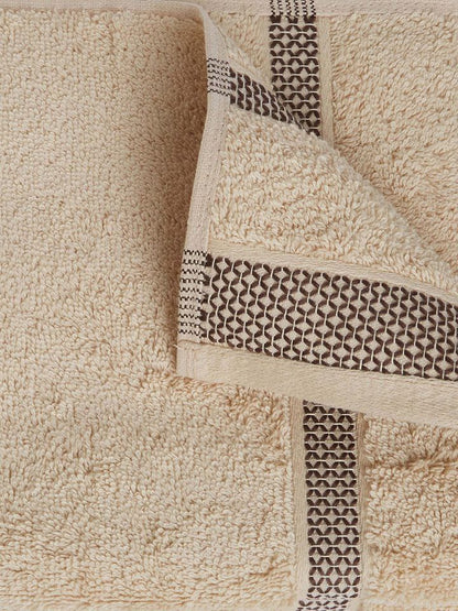 HOME 360 Blooms Softer 100% Cotton Hand Towels 40X60 CM | Set of 2 | Washed Ultra Absorbency | Dries Quicker | Perfect for everyday use